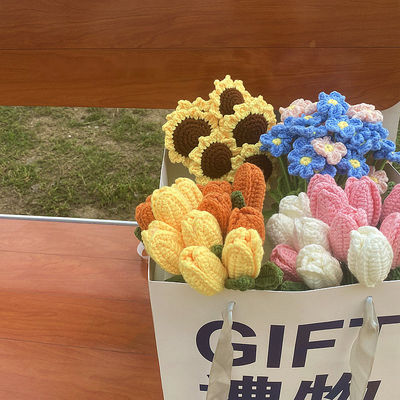Μελαχρινό ηλιοτρόπιο Daisy Pouch χειροποίητο σύγχρονη διακόσμηση τραπεζιού Αγαπημένα δώρα αποφοίτησης