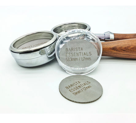 1.7mm Stainless Steel Coffee Puck Screen για φιλικό προς το περιβάλλον φίλτρο φίλτρου μηχανής Espresso