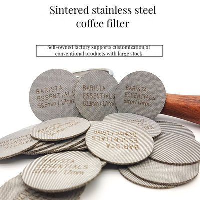 1.7mm Stainless Steel Coffee Puck Screen για φιλικό προς το περιβάλλον φίλτρο φίλτρου μηχανής Espresso