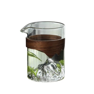 240 ml γυάλινο φλιτζάνι για τσάι γάλα νερό σε ξενοδοχεία προσαρμοσμένο χρώμα και διαφανές σχεδιασμό