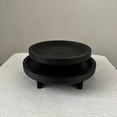 Προσαρμόσιμα εργαλεία μαγειρέματος ξύλινο σκαμνί για θερμή επίδειξη πιάτων κατσαρόλες στην διακόσμηση της κουζίνας