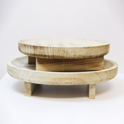 Ξύλινο σκαμνί για τηγανητά πιάτα Επισκευαστή μαγειρικών σκευών Περιβαλλοντικά φιλικό Προσαρμόσιμο