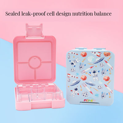 2 στρώσεις μπαμπού Bento με 6 χρώματα, περιλαμβάνει κουτιά για ενήλικες