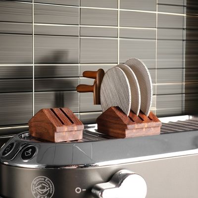 Barista εργαλείο χάλυβα Σιλικόνιο καφέ Φίλτρο Κρατήρα για 58mm Espresso τσάι και γάλα αφρό