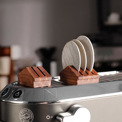 Κρατητής φίλτρου τσαγιού Walnut Espresso 58mm για εστιατόρια