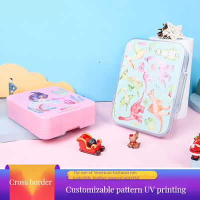 Συσκευή τροφίμων Κουτί μεσημεριανού γεύματος 1300ml χωρητικότητα Απαλλαγμένο από BPA πλαστικό 3 διαμερίσματα