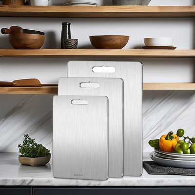 Εμπορικός αγοραστής της Amazon διπλής όψεως κοπτική σανίδα για πολλαπλή κοπή και απόψυξη