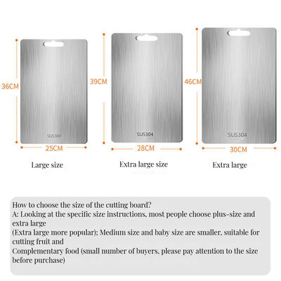 Προσαρμοσμένο μέγεθος Ατσάλι Βαμβούλο διπλής όψεως κοπής για Τροφίμων Τίτανιο