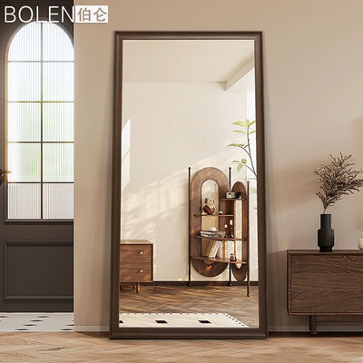 5mm Silver Mirror LED Full-Length Glass Mirror με διακόπτη αφής και προσαρμοσμένο χρώμα