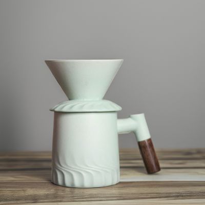 500ml χωρητικότητα Σύγχρονη Κεραμική Κεραμική Κεραμική Κεραμική Κεφαλοπλαστική με Φιλτράρι Πορσελάνης