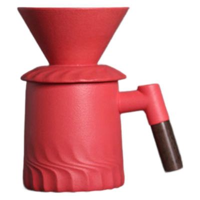 500ml χωρητικότητα Σύγχρονη Κεραμική Κεραμική Κεραμική Κεραμική Κεφαλοπλαστική με Φιλτράρι Πορσελάνης