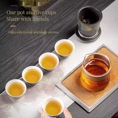 Κεραμικό πορσελάνινο φλιτζάνι καφέ Custom Logo Gift Set With Pen Tea Set Στυλ σχεδιασμού σημειωματάριο