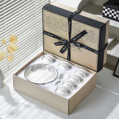 Προσαρμοσμένο Cartoon Decal Print Stoneware Dinnerware Sets για το σπίτι Ξενοδοχείο Εστιατόριο