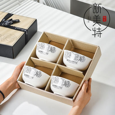 Καρτούν Decal Print Bamboo Tableware Set για πολυτελή σπιτικά ξενοδοχεία εστιατόρια γάμους