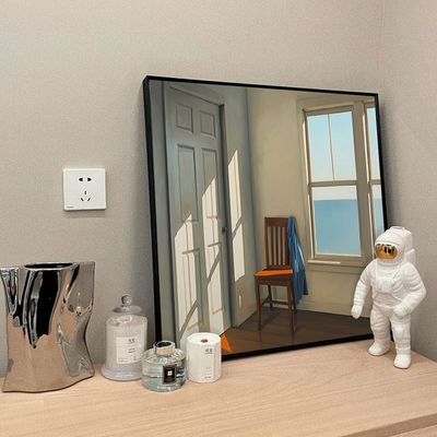 Αλουμινένιο πλαίσιο Ζωηρό σκανδιναβικό Art Deco παράθυρο καμβά ζωγραφική νεκρόζωση μοτίβο κρεμασμένη λειτουργία