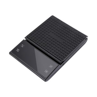 Επιστροφικά φωτισμένη οθόνη LCD και χρονόμετρος 3kg/0,1g Βαθμολογία σταγονιδίων καφέ με μπαταρία για μέτρηση βάρους