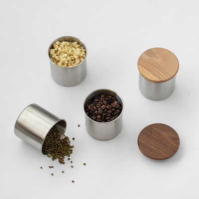Κρατήστε τα τρόφιμά σας φρέσκα με το Baming 11/12/13/14cm Ατσάλινο Κάνιστρο Καφέ