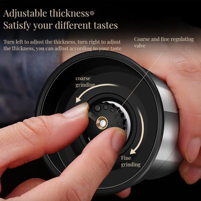 BAMBOO 304 από ανοξείδωτο χάλυβα χειροκίνητο εργοστάσιο καρυκευμάτων πιπεριού για φρέσκα σχισμένα πιπεριά κίμινο θαλάσσιο αλάτι