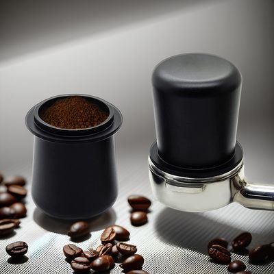 51/58mm Περιβαλλοντικά φιλικό κράμα αλουμινίου Καφέ μπιμπερό με ποτήρι δόσης