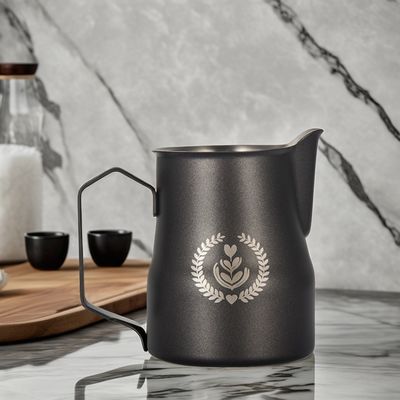 350 ml/500 ml Ατσάλινο Κύπελλο γάλακτος Espresso Jug με λειτουργία BAMBOO