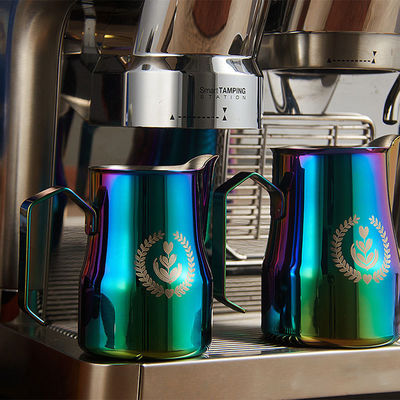 Ειδικό σχεδιασμό 350 ml/500 ml ατσάλινου χάλυβα Latte Milk Jug για αποθηκευμένο Espresso Coffee