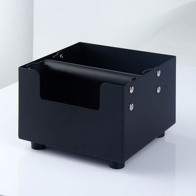 Απομακρυσόμενο Knock Bar Stainless Steel Silicone Cuboid Knock Box για εργαλεία καφέ και τσαγιού