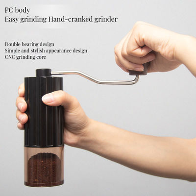 Περιβαλλοντικά φιλική μηχανή αλέσεως καφέ σύγχρονη σχεδίαση βολικό ταξίδι ατσάλινο σίδερο