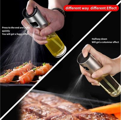 Ασημένιο Lecythus κουζίνα σπιτικό ψεκαστήρα BBQ για τηγανητό λάδι ψεκαστήρα μπουκάλι 2024