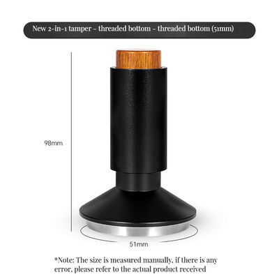 Espresso Perfection 2-in-1 Καφέ Tamper WDT διανομή βελόνας για επαγγελματίες 51mm 53mm 58mm μεγέθη