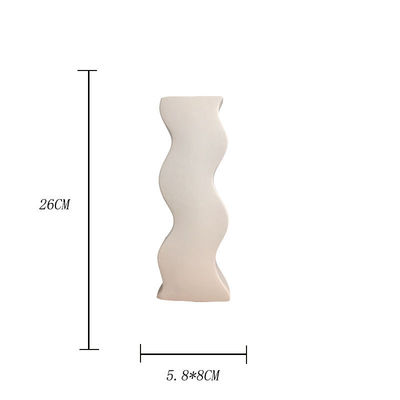 Προσαρμοσμένο χρώμα Μεταμοντέρνο κεραμικό βάζο για οικιακές διακοσμήσεις και φρέσκες διευθετήσεις