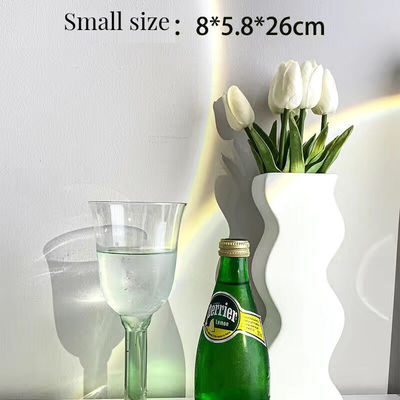 Προσαρμοσμένο χρώμα Μεταμοντέρνο κεραμικό βάζο για οικιακές διακοσμήσεις και φρέσκες διευθετήσεις