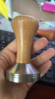 Ατσάλινο καφέ 51mm 53mm 58mm Μεγέθος για Barista στην κουζίνα καφέ