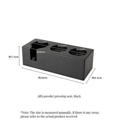 Σταθμός καφέ ABS Barista-Grade με γεμάτο κάλυμμα Portafilter και αφρό γάλακτος