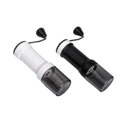 30g χωρητικότητα πλαστικό σώμα χειροκίνητο τριβέας καφέ με εξωτερική ρυθμιζόμενη κεραμική μύτη