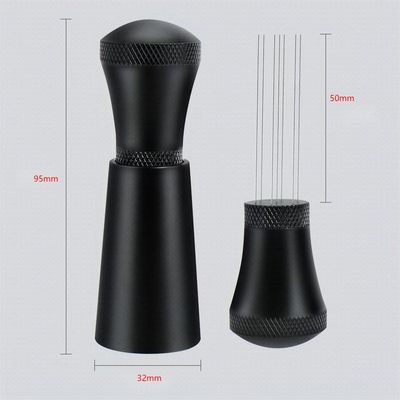 Εργαλείο διανομής βελόνων Espresso από ανοξείδωτο χάλυβα με κεραμικό διανομέα αναμειγνύματος και σταθμό