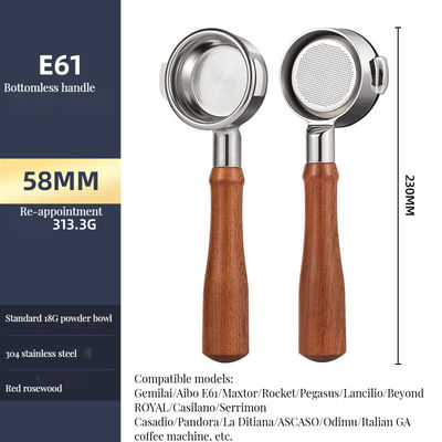 51MM 58MM Μαγνητικό δαχτυλίδι δοσολογίας καφέ Περιβαλλοντικά φιλική λύση για υπηρεσίες τροφίμων takeaway