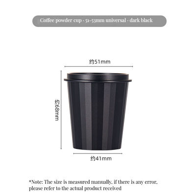 Προσαρμόσιμη κούπα για καφέ Barista από ανοξείδωτο χάλυβα για τέλεια εμπειρία ζυθοποιίας