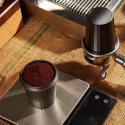 Προσαρμόσιμη κούπα για καφέ Barista από ανοξείδωτο χάλυβα για τέλεια εμπειρία ζυθοποιίας