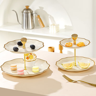 10 ιντσών λευκή κεραμική πλάκα στέκεται τέλεια για την κουζίνα οικιακή διακόσμηση σε ειδικές περιπτώσεις