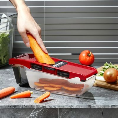 Υλικό τροφίμων Πολυλειτουργικό 16 σε 1 χειροκίνητο κοπτήρα λαχανικών για υγιεινά γεύματα