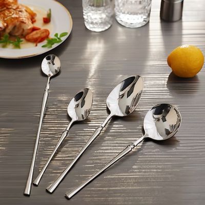 Προσαρμοσμένο λογότυπο αποδεκτό 24pcs κομψό χρυσό στρώμα από ανοξείδωτο χάλυβα για ξενοδοχείο