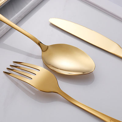 Βιώσιμη από ανοξείδωτο χάλυβα 24pcs Συγκρότημα μαχαιροπήρου για το σπίτι Ξενοδοχείο Εστιατόριο Γάμοι