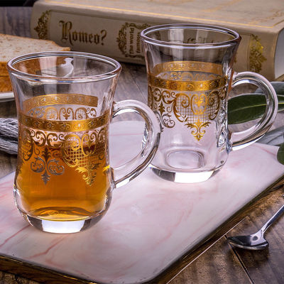 200 ml χωρητικότητα Custom Logo Gracious Glass Drinking Cup με κλασικό σχεδιασμό και κούπα μπύρας