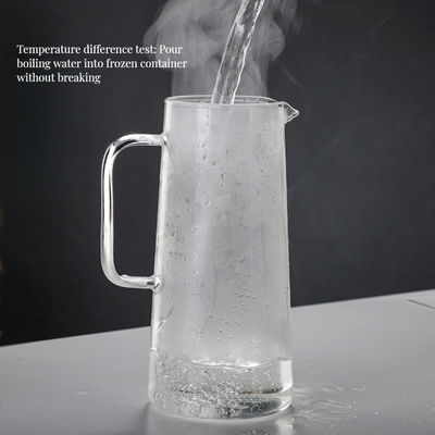 1L/1.4L Γυάλινο μπουκάλι νερού υψηλής βαφτιότητας με βιώσιμο φίλτρο από ανοξείδωτο χάλυβα