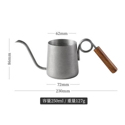 350 ml χωρητικότητα Ατσάλινο καφέ με μακρύ στόμα