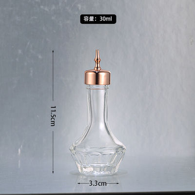 Χωρίς μέταλλο Ελεγκτικό κεχριμπαρένιο σε σχήμα U ποτήρια κόκκινου κρασιού πολυτελείας για την εξυπηρέτηση της Βουργουνδίας και του Μπορντό