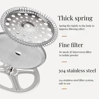 Κλασικό σχεδιασμό από ανοξείδωτο χάλυβα 600 ml κεραμικό γαλλικό πρέσο για την εμπειρία Mocca