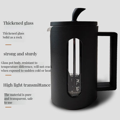 Εστιατόριο Κεραμικό Charm French Press 600 ml για τέλειο καφέ ή Mocca in Black
