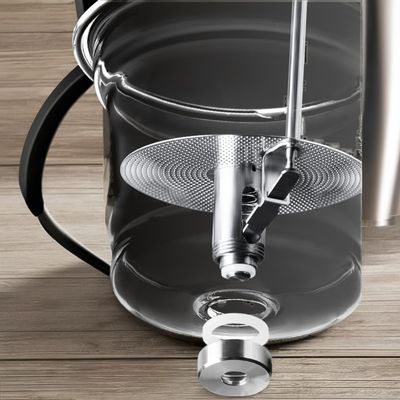 Πολυλειτουργική 800 ml γυάλινη τσαγιέρα για την βρασμό τσαγιού σε ηλεκτρομαγνητικό φούρνο