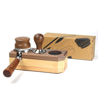 Καφέ γάλα πρηστικό πρηστικό αναμεικτήρα στερεό ξύλο καφέ παραβίασης στέκεται με λαβή στήριξης